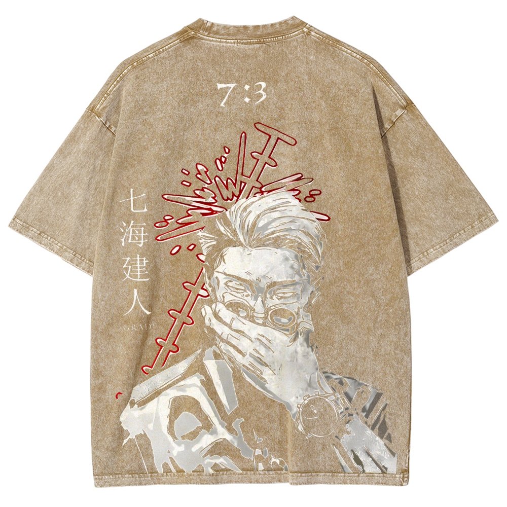 Jujutsu Kaisen Unisex Fit Washed T-Shirt 2510012456