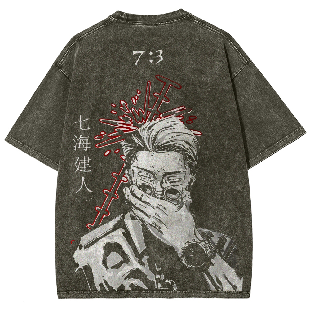 Jujutsu Kaisen Unisex Fit Washed T-Shirt 2510012456