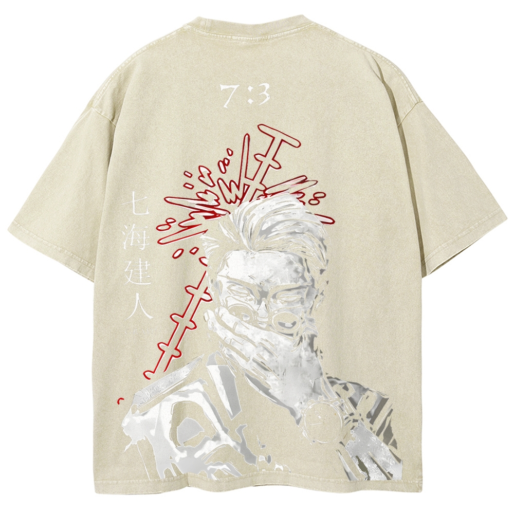 Jujutsu Kaisen Unisex Fit Washed T-Shirt 2510012456