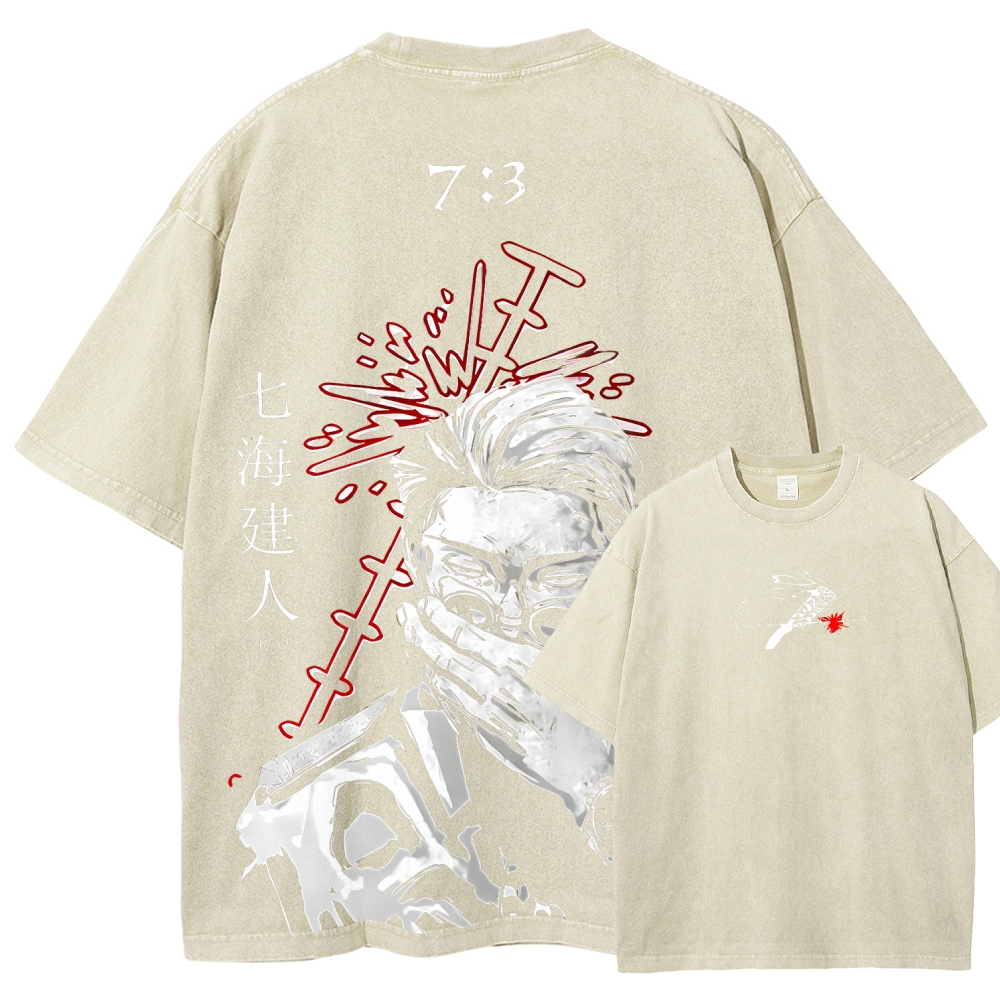 Jujutsu Kaisen Unisex Fit Washed T-Shirt 2510012456