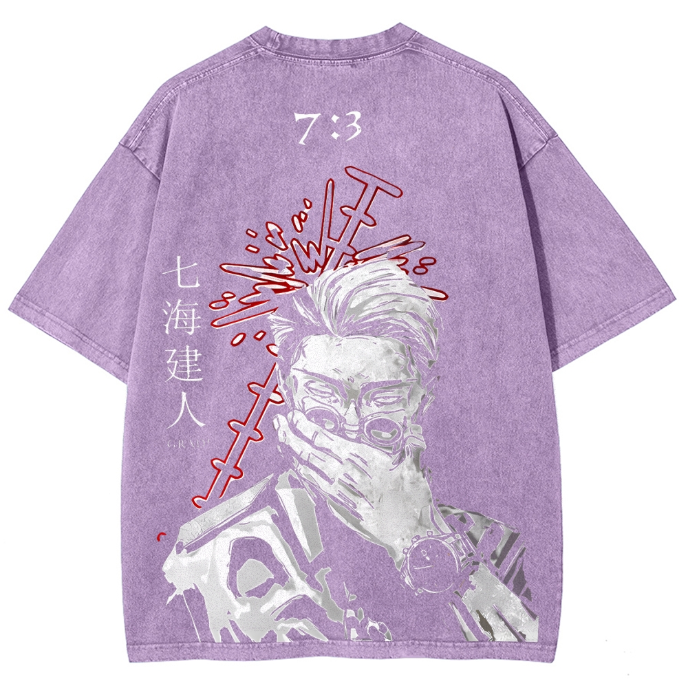 Jujutsu Kaisen Unisex Fit Washed T-Shirt 2510012456