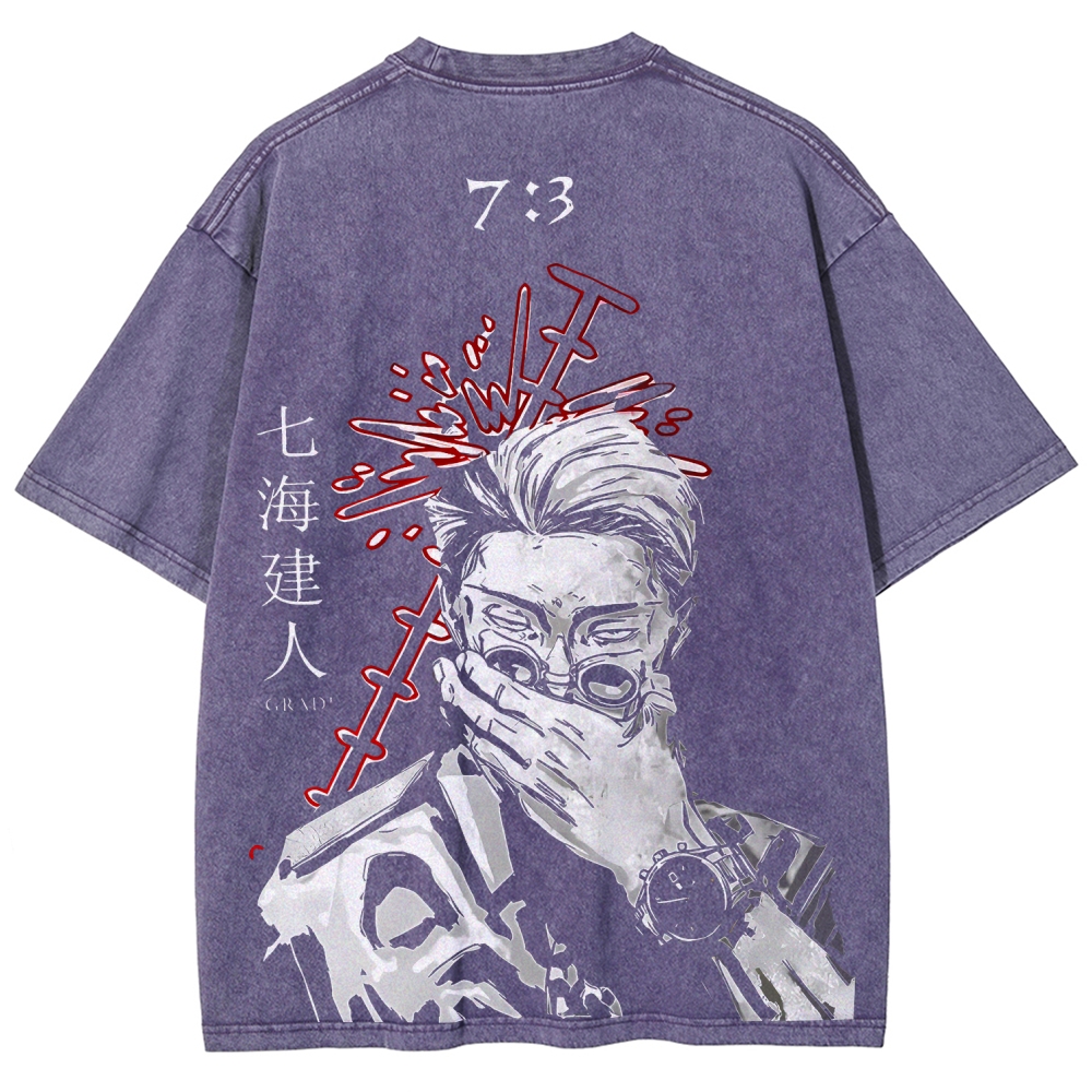 Jujutsu Kaisen Unisex Fit Washed T-Shirt 2510012456