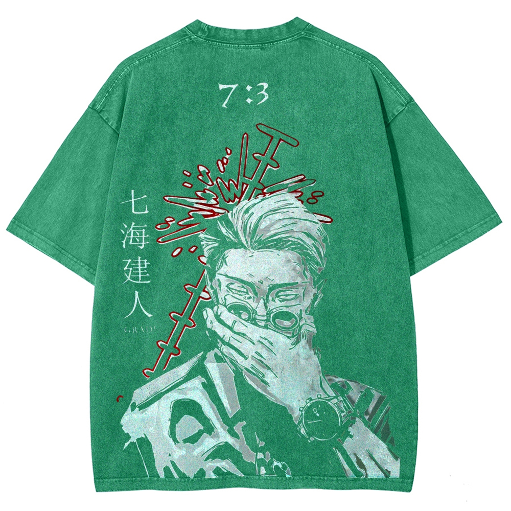 Jujutsu Kaisen Unisex Fit Washed T-Shirt 2510012456