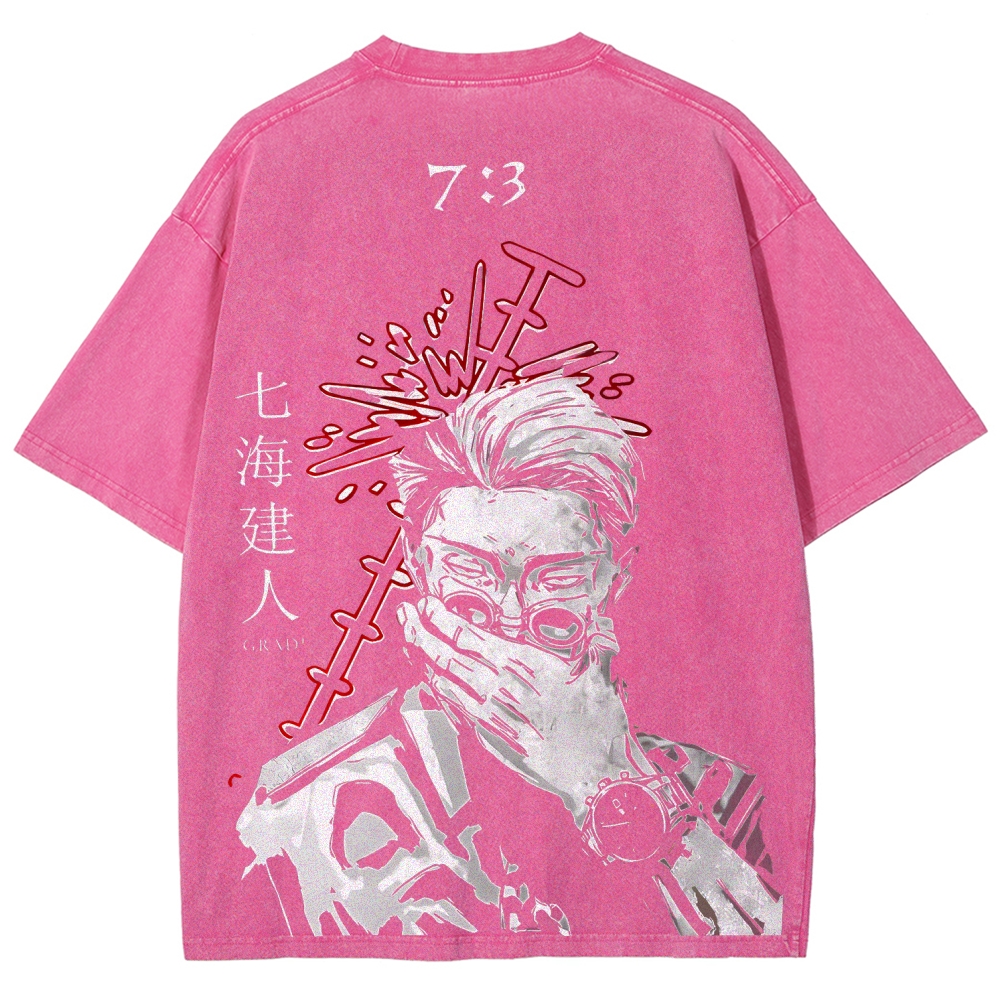 Jujutsu Kaisen Unisex Fit Washed T-Shirt 2510012456
