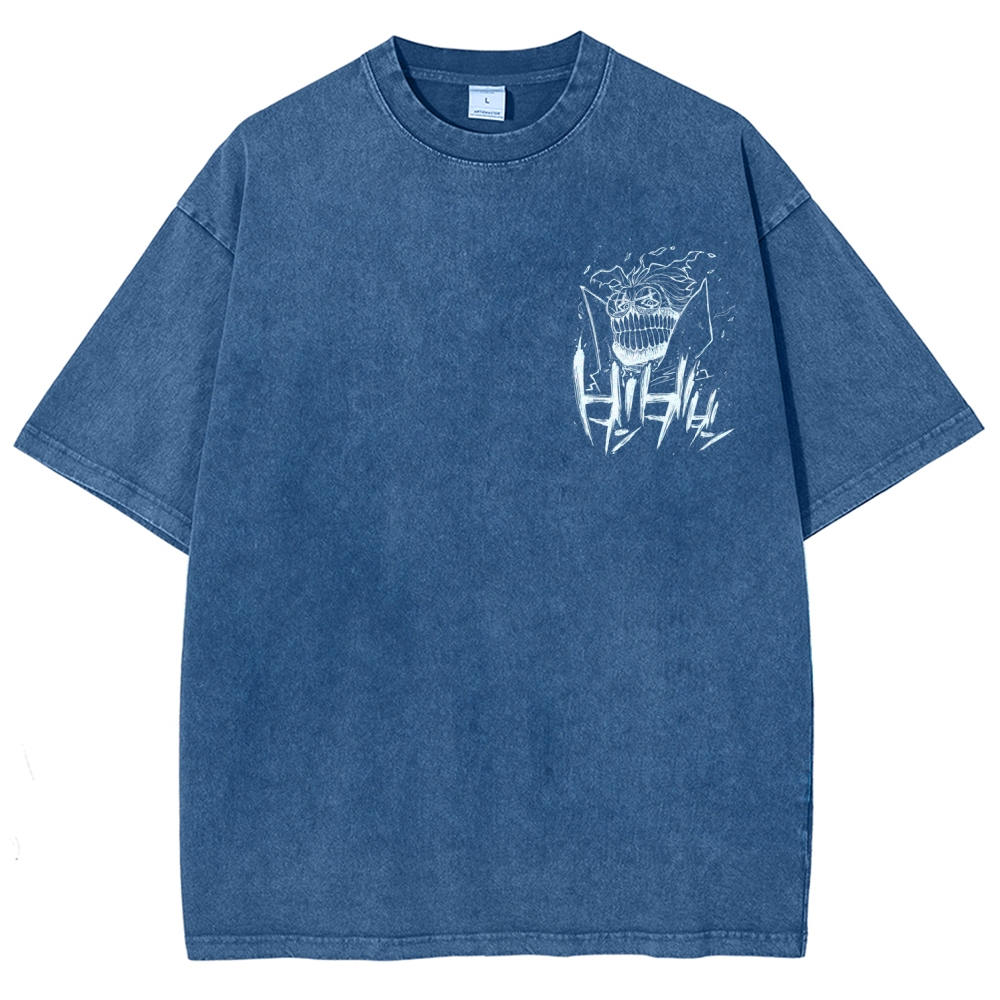 Dandadan Unisex Fit Washed T-Shirt 2510013299