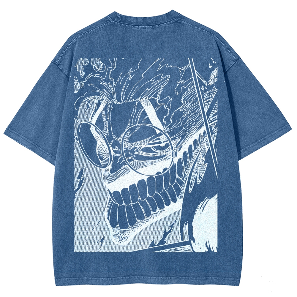 Dandadan Unisex Fit Washed T-Shirt 2510013299