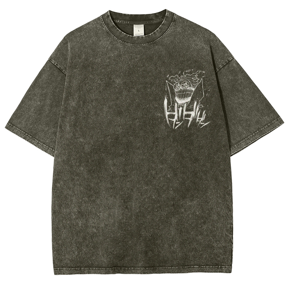 Dandadan Unisex Fit Washed T-Shirt 2510013299