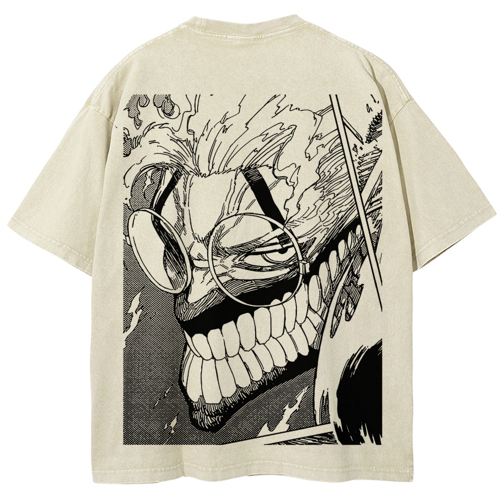 Dandadan Unisex Fit Washed T-Shirt 2510013299