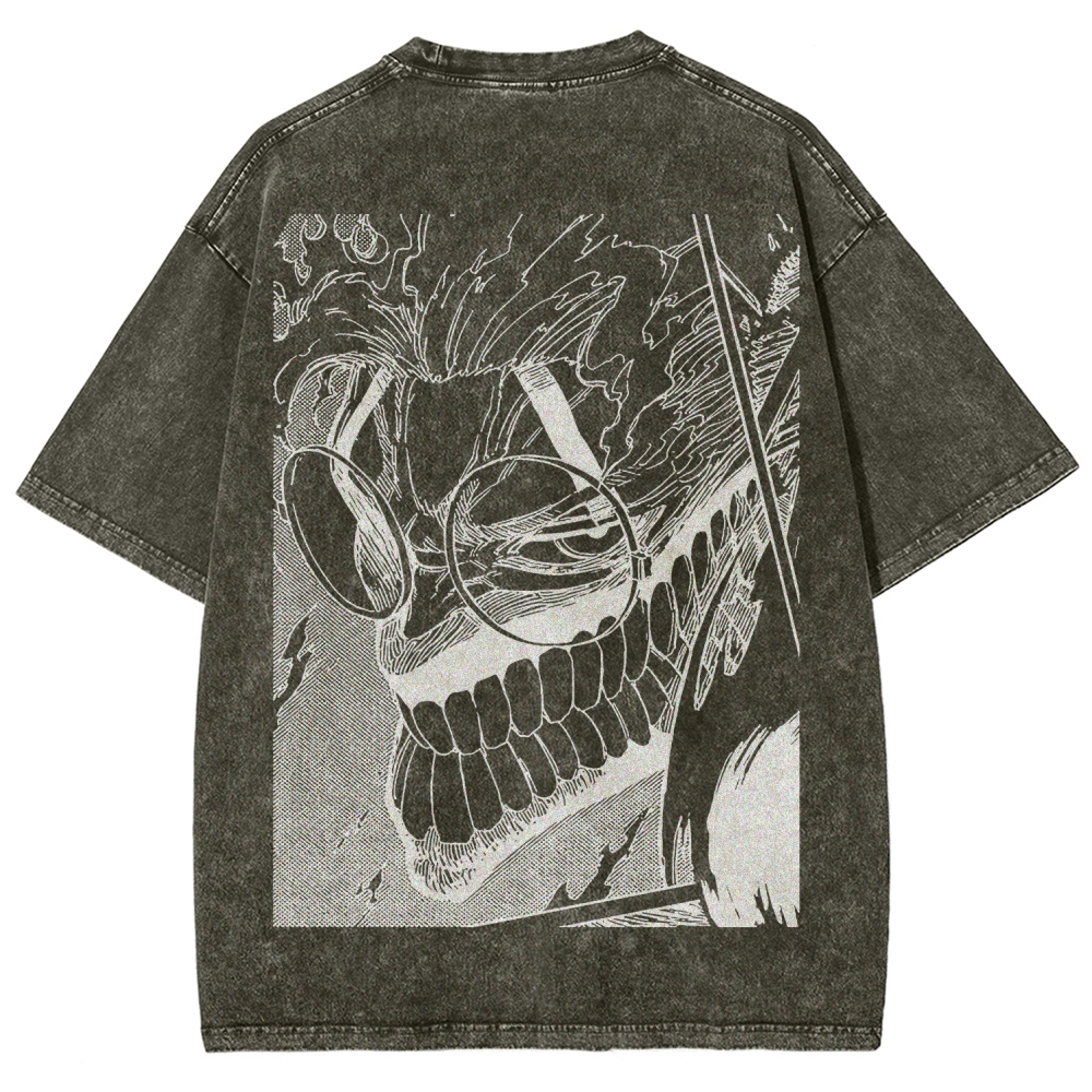Dandadan Unisex Fit Washed T-Shirt 2510013299