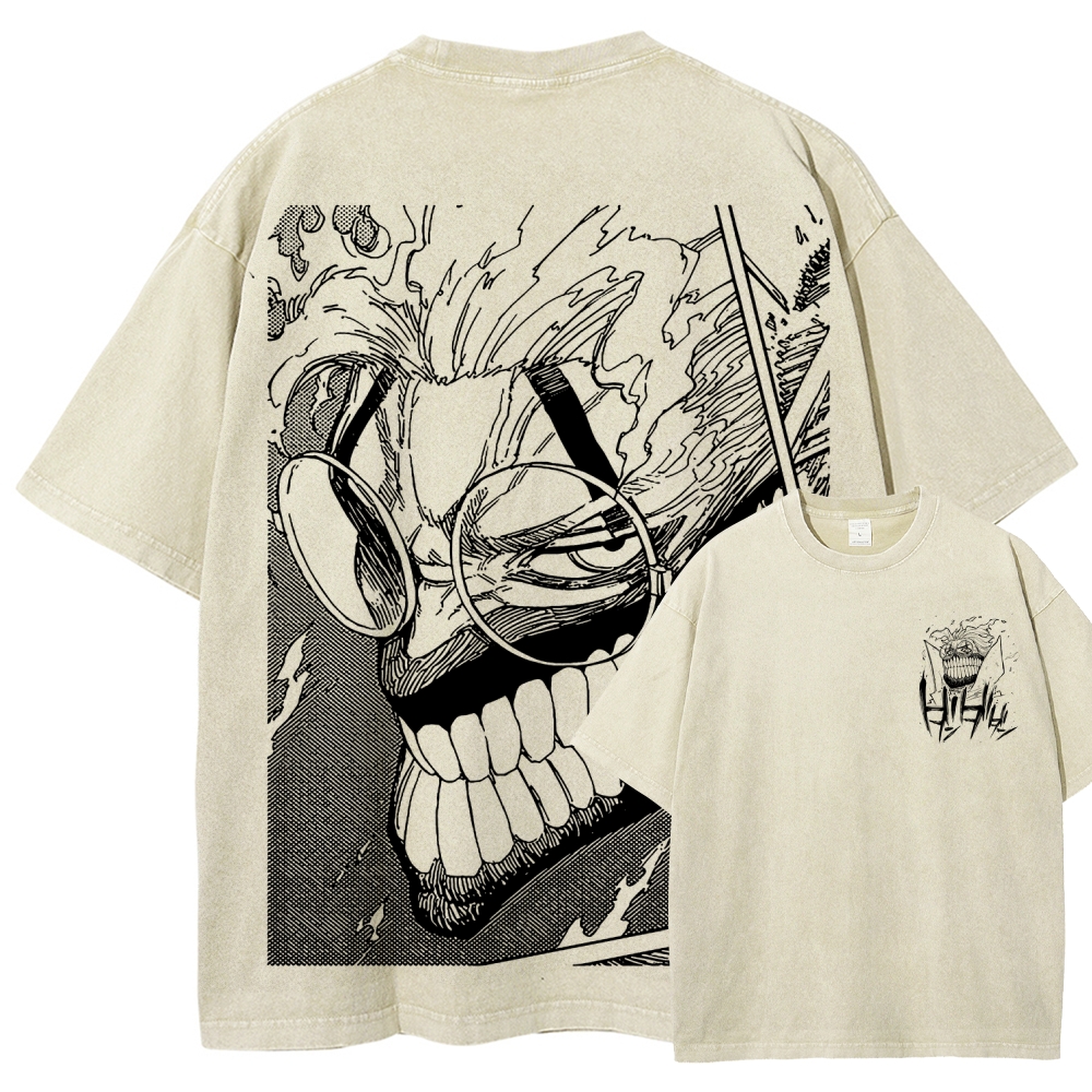 Dandadan Unisex Fit Washed T-Shirt 2510013299