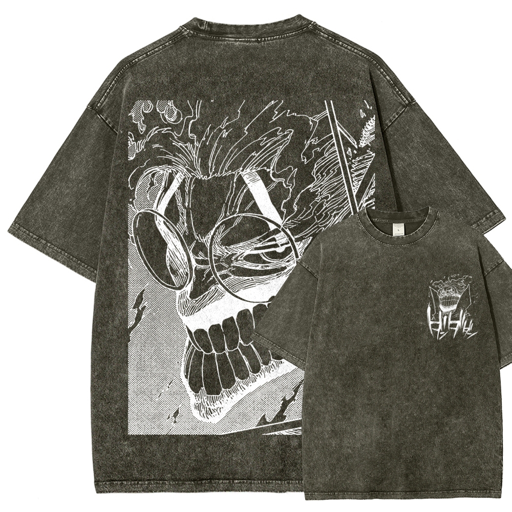 Dandadan Unisex Fit Washed T-Shirt 2510013299