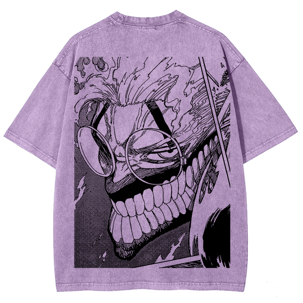 Dandadan Unisex Fit Washed T-Shirt 2510013299