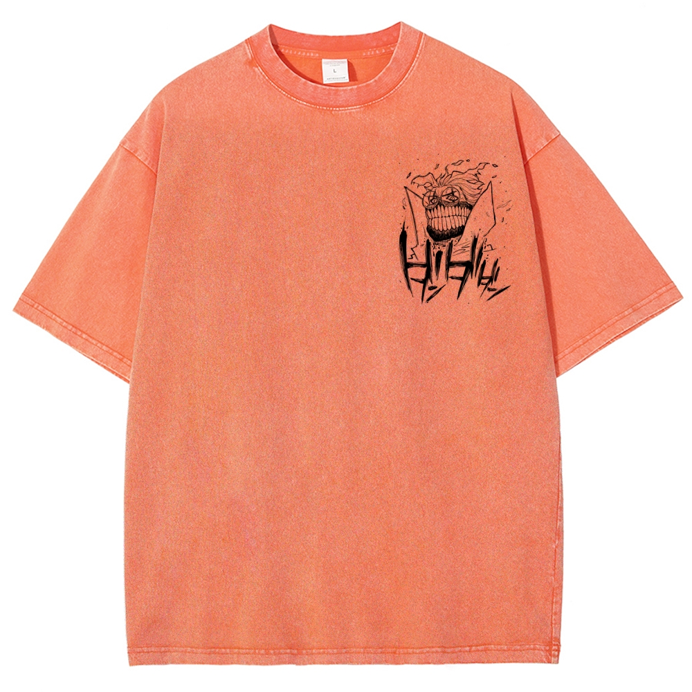 Dandadan Unisex Fit Washed T-Shirt 2510013299