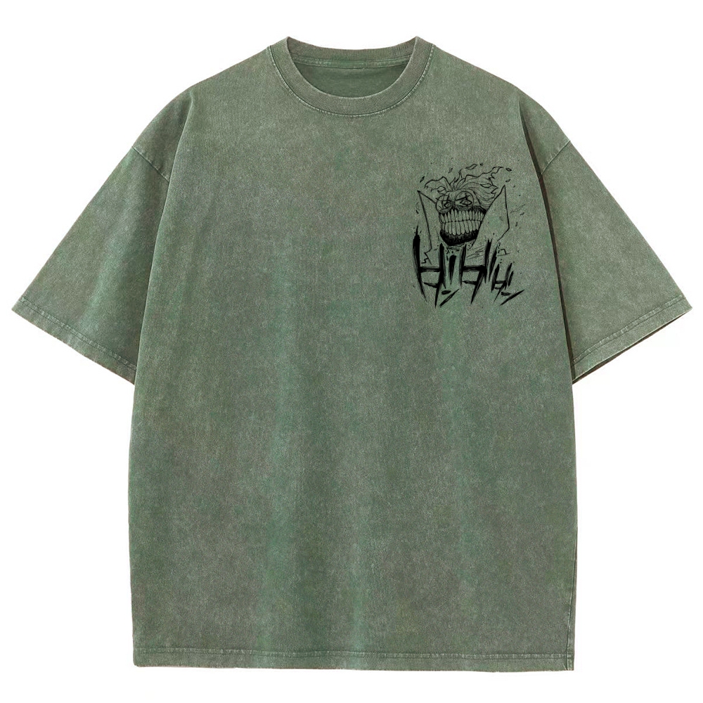 Dandadan Unisex Fit Washed T-Shirt 2510013299