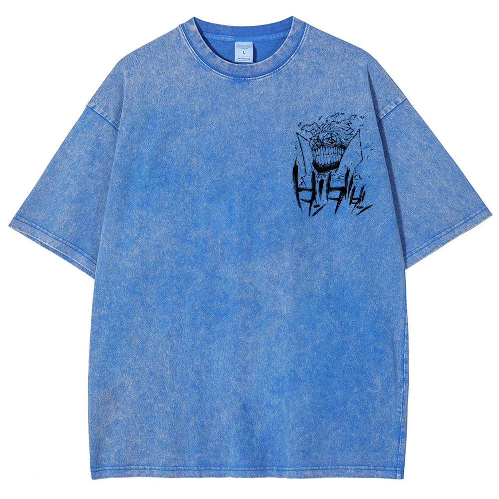 Dandadan Unisex Fit Washed T-Shirt 2510013299