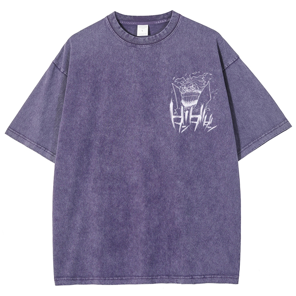 Dandadan Unisex Fit Washed T-Shirt 2510013299