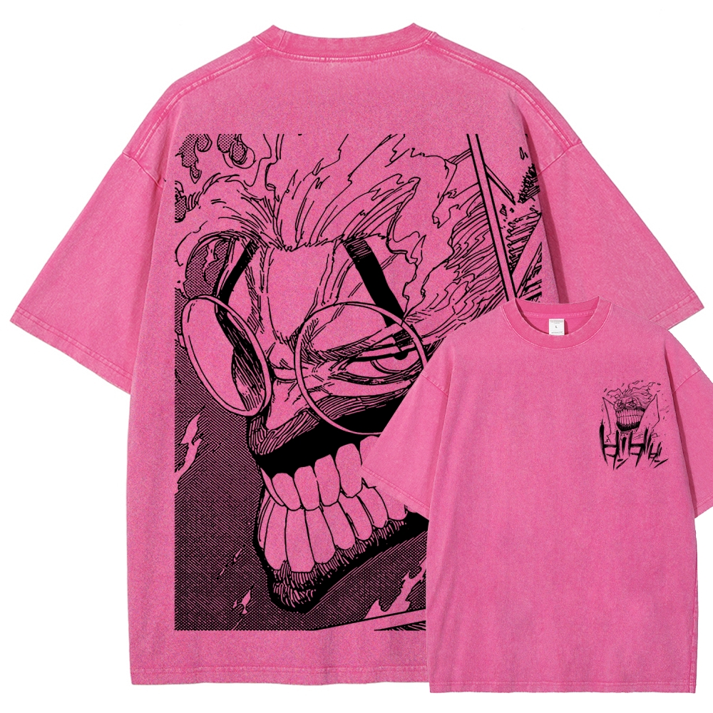 Dandadan Unisex Fit Washed T-Shirt 2510013299