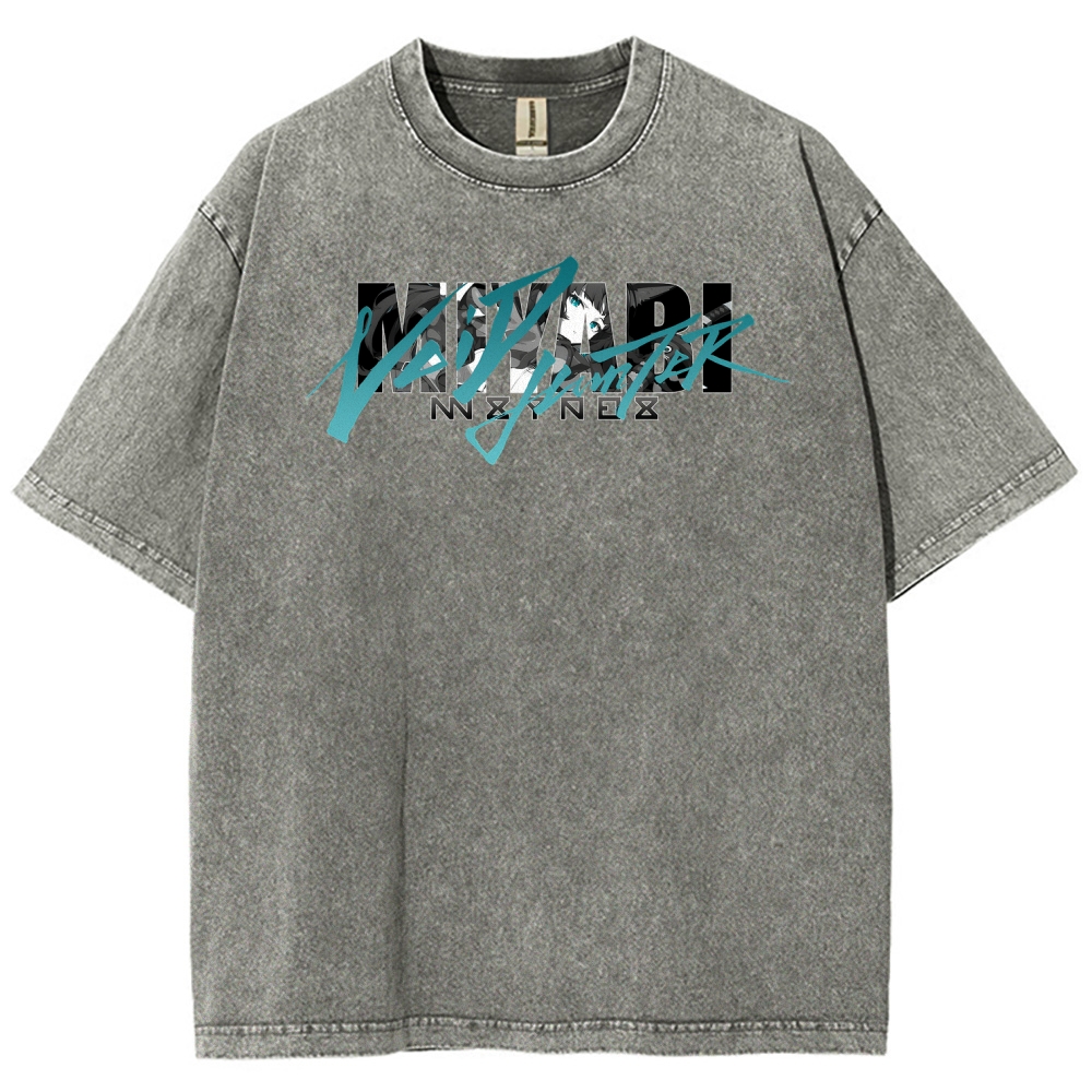 Zenless Zone Zero Unisex Fit Washed T-Shirt 2510013882