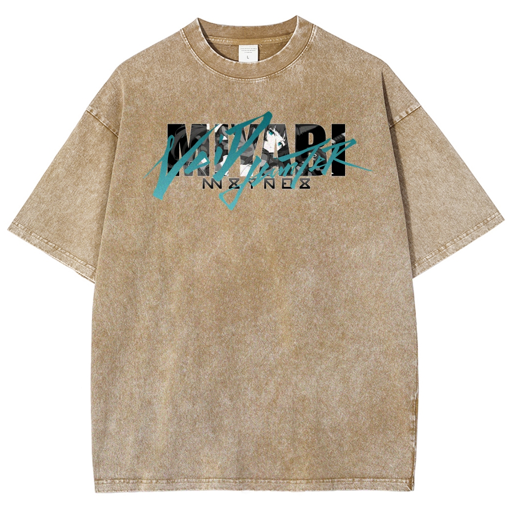 Zenless Zone Zero Unisex Fit Washed T-Shirt 2510013882