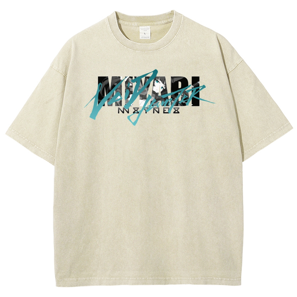 Zenless Zone Zero Unisex Fit Washed T-Shirt 2510013882