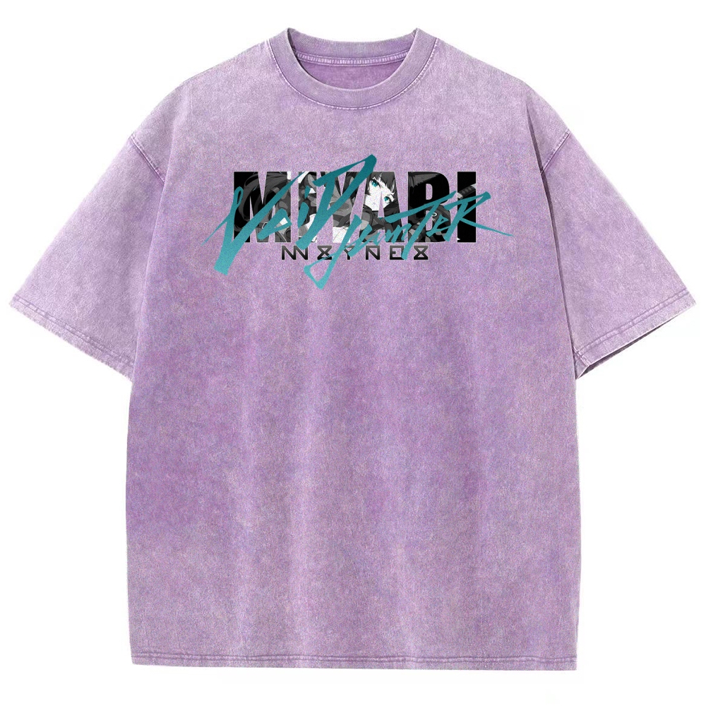 Zenless Zone Zero Unisex Fit Washed T-Shirt 2510013882