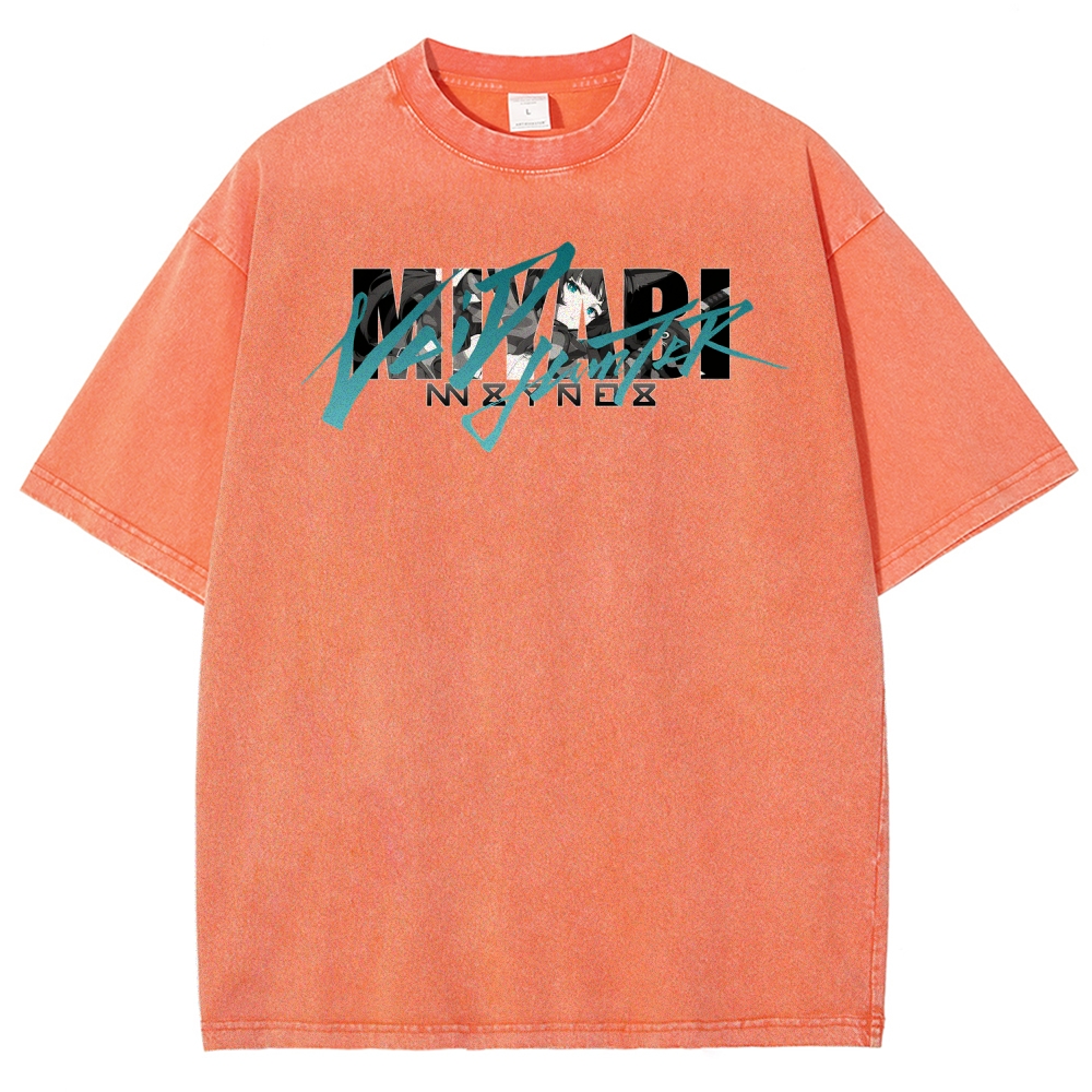 Zenless Zone Zero Unisex Fit Washed T-Shirt 2510013882