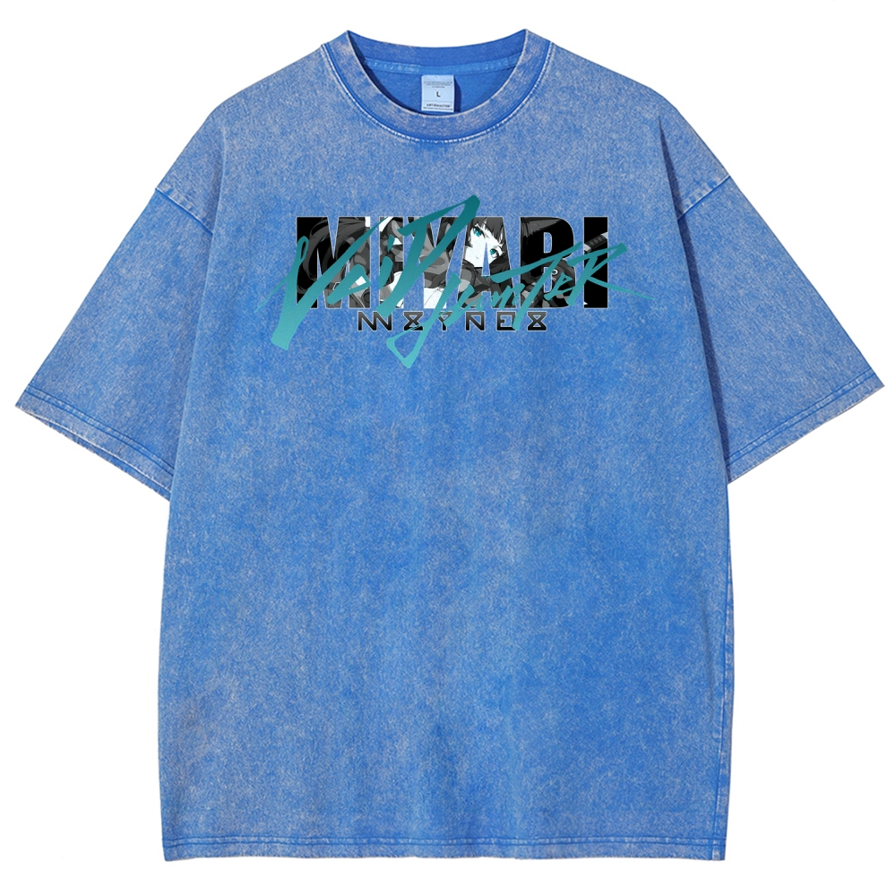 Zenless Zone Zero Unisex Fit Washed T-Shirt 2510013882