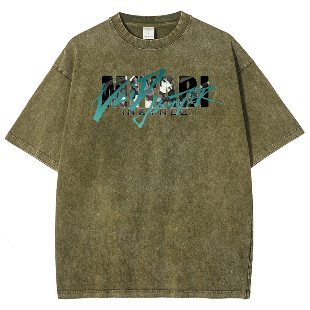 Zenless Zone Zero Unisex Fit Washed T-Shirt 2510013882