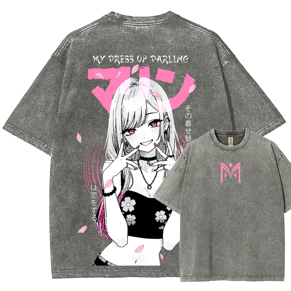 Marin Kitagawa Unisex Fit Washed T-Shirt 2510015286