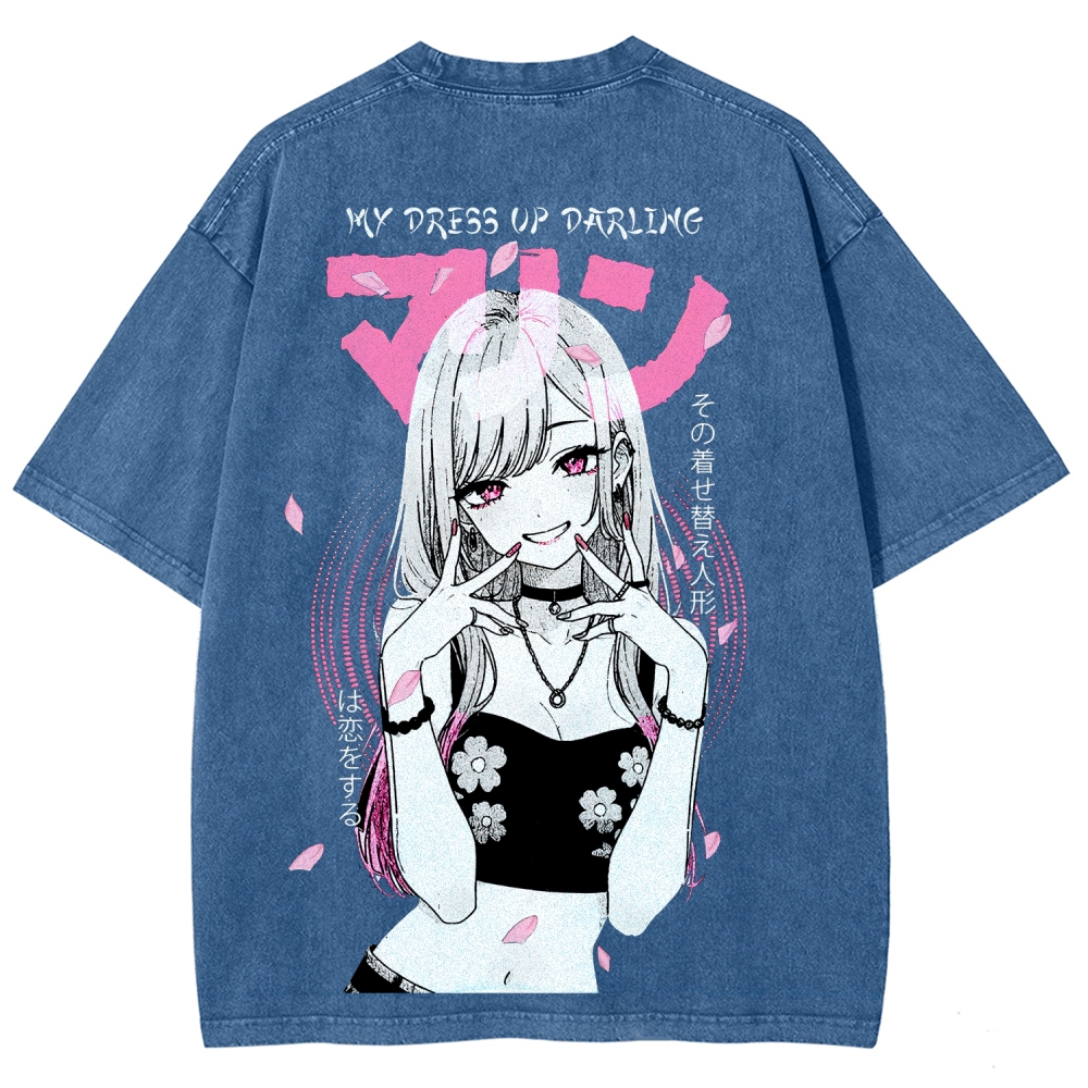 Marin Kitagawa Unisex Fit Washed T-Shirt 2510015286