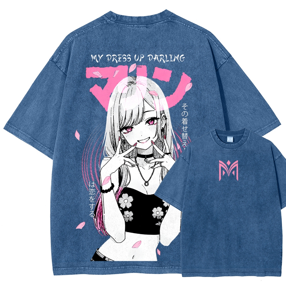 Marin Kitagawa Unisex Fit Washed T-Shirt 2510015286