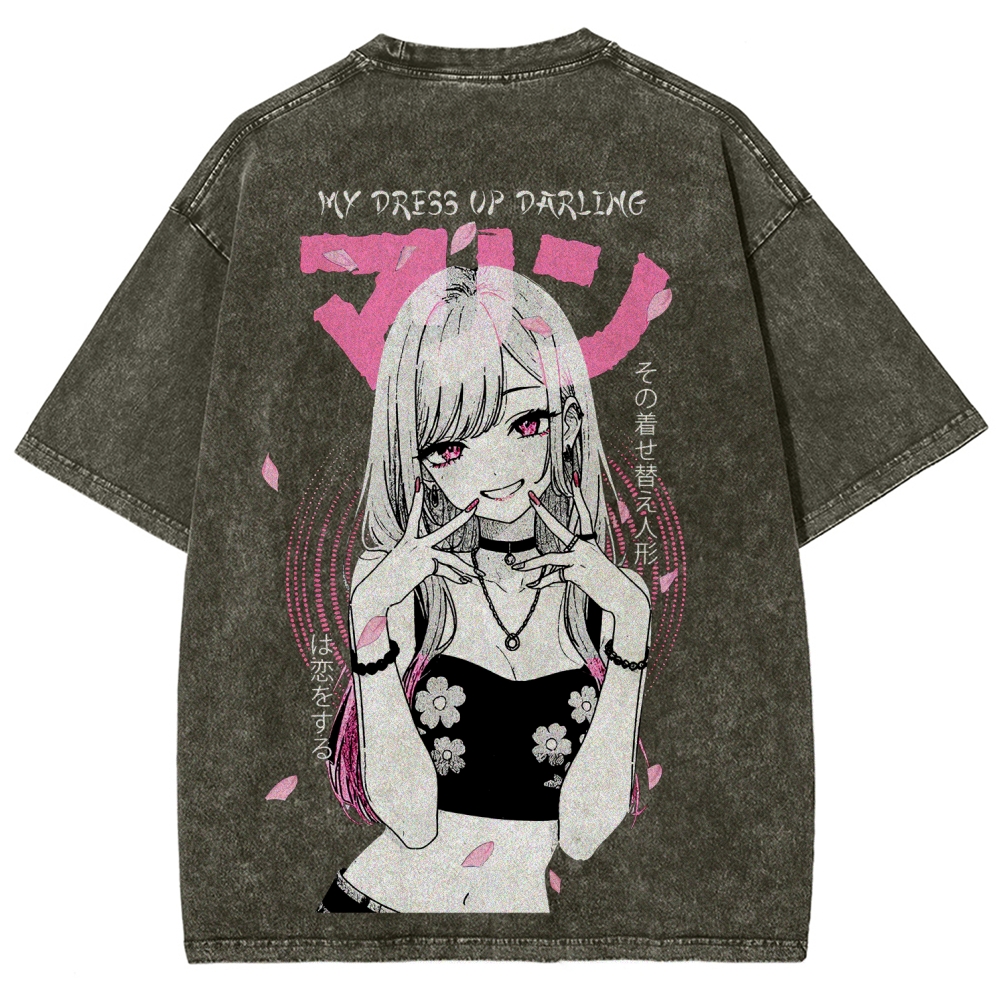 Marin Kitagawa Unisex Fit Washed T-Shirt 2510015286