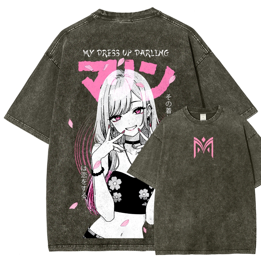 Marin Kitagawa Unisex Fit Washed T-Shirt 2510015286