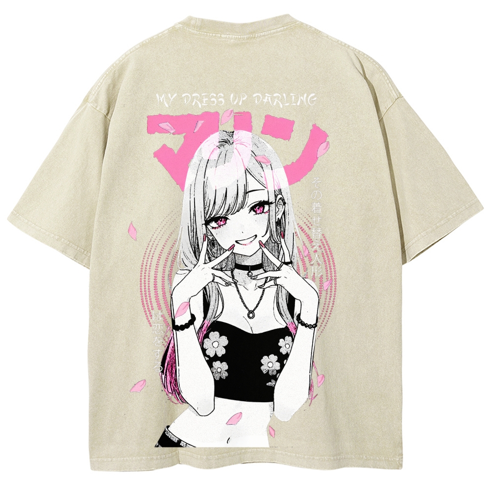 Marin Kitagawa Unisex Fit Washed T-Shirt 2510015286