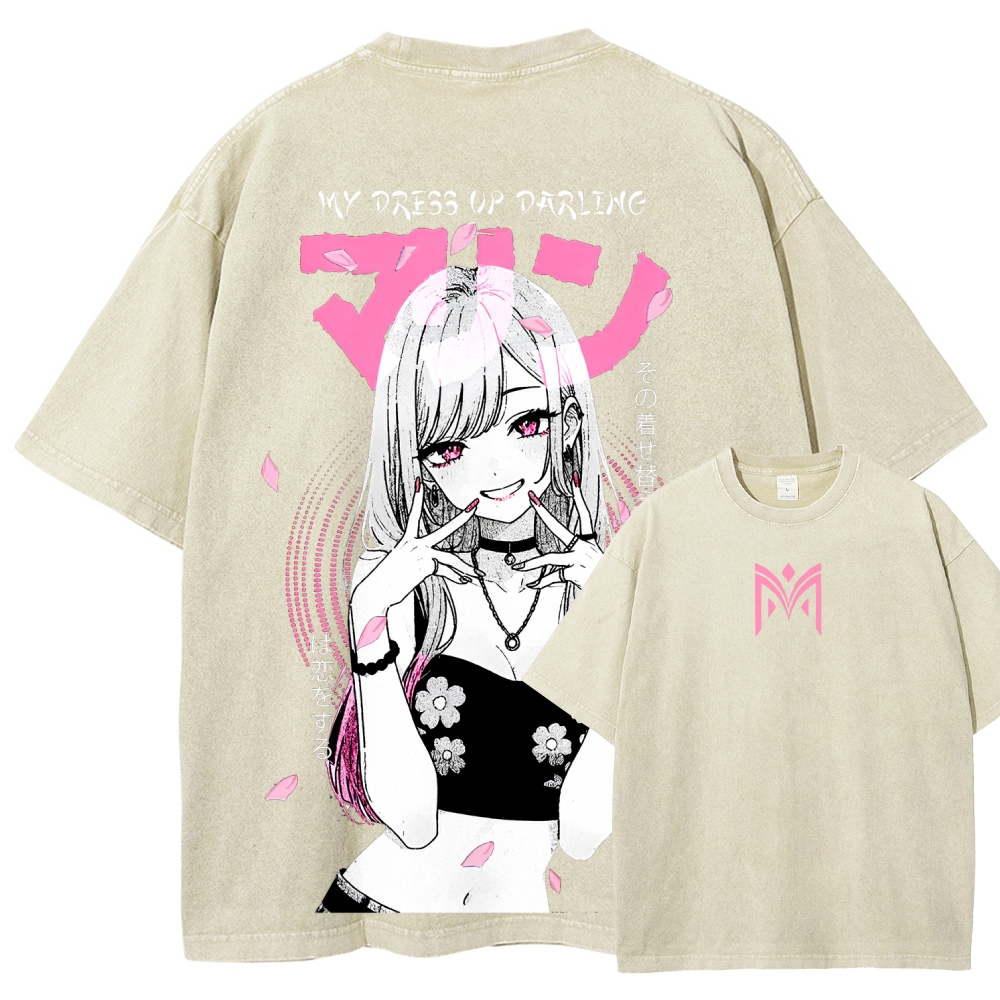Marin Kitagawa Unisex Fit Washed T-Shirt 2510015286