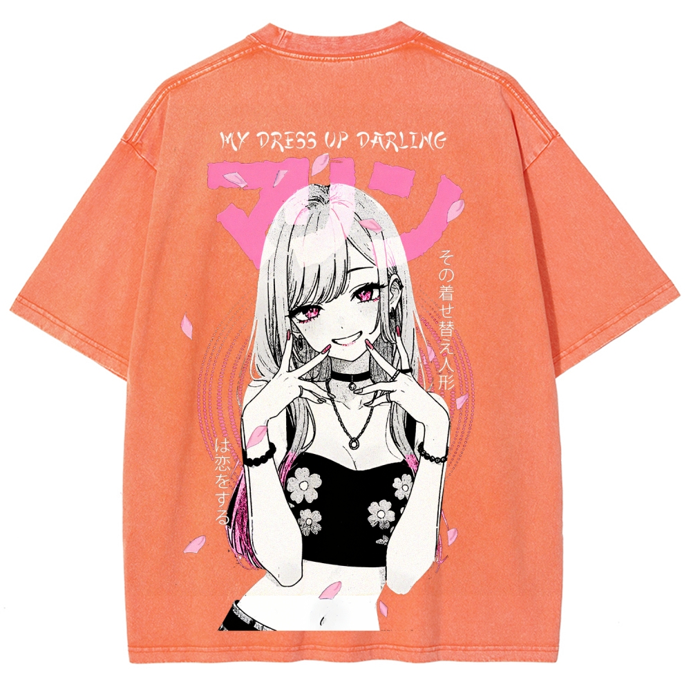 Marin Kitagawa Unisex Fit Washed T-Shirt 2510015286