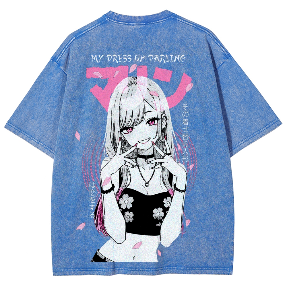 Marin Kitagawa Unisex Fit Washed T-Shirt 2510015286