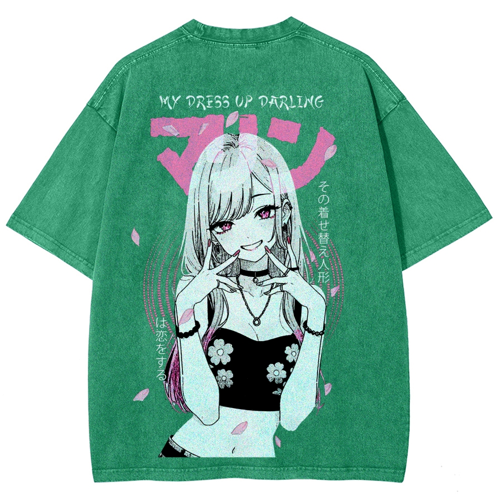 Marin Kitagawa Unisex Fit Washed T-Shirt 2510015286