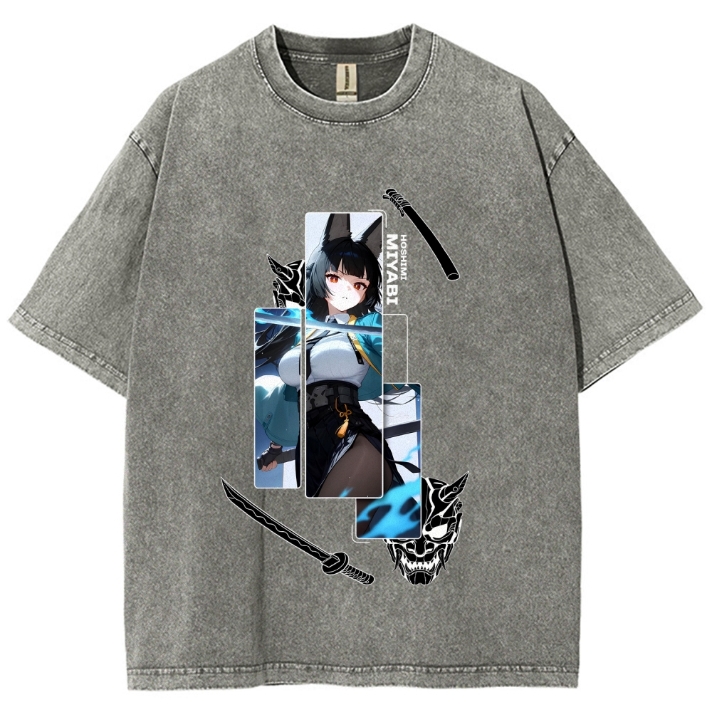 Zenless Zone Zero Unisex Fit Washed T-Shirt 2510016418