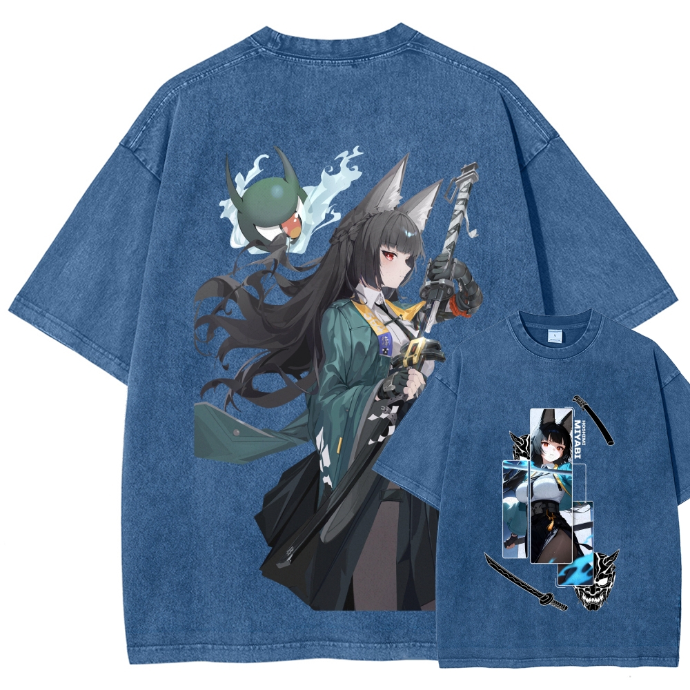 Zenless Zone Zero Unisex Fit Washed T-Shirt 2510016418