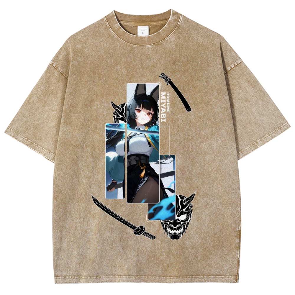 Zenless Zone Zero Unisex Fit Washed T-Shirt 2510016418