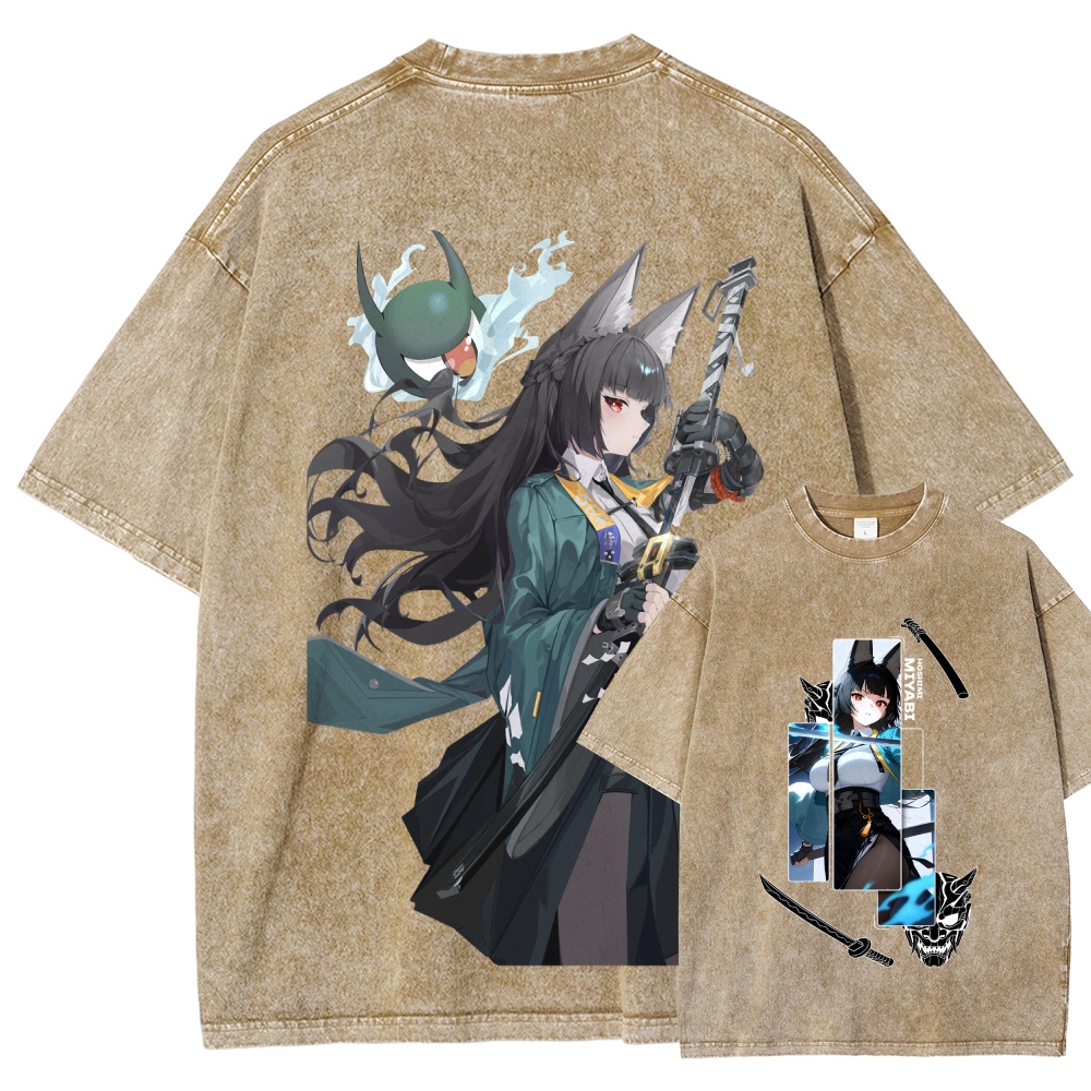 Zenless Zone Zero Unisex Fit Washed T-Shirt 2510016418