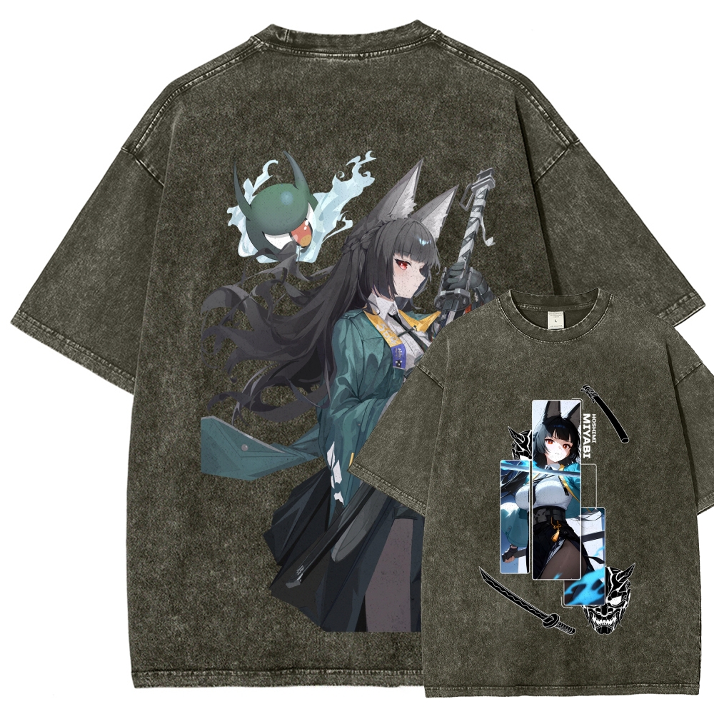 Zenless Zone Zero Unisex Fit Washed T-Shirt 2510016418