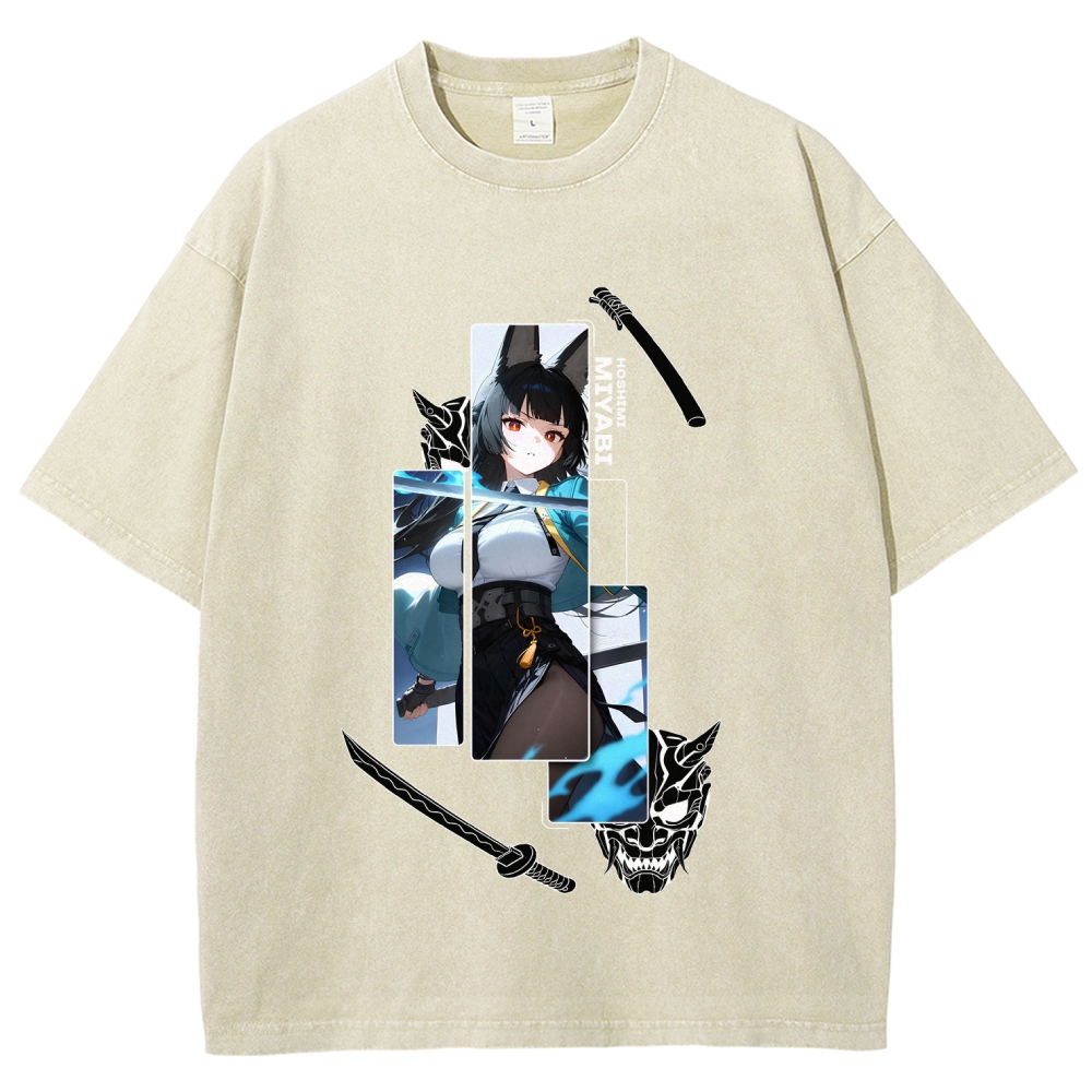 Zenless Zone Zero Unisex Fit Washed T-Shirt 2510016418