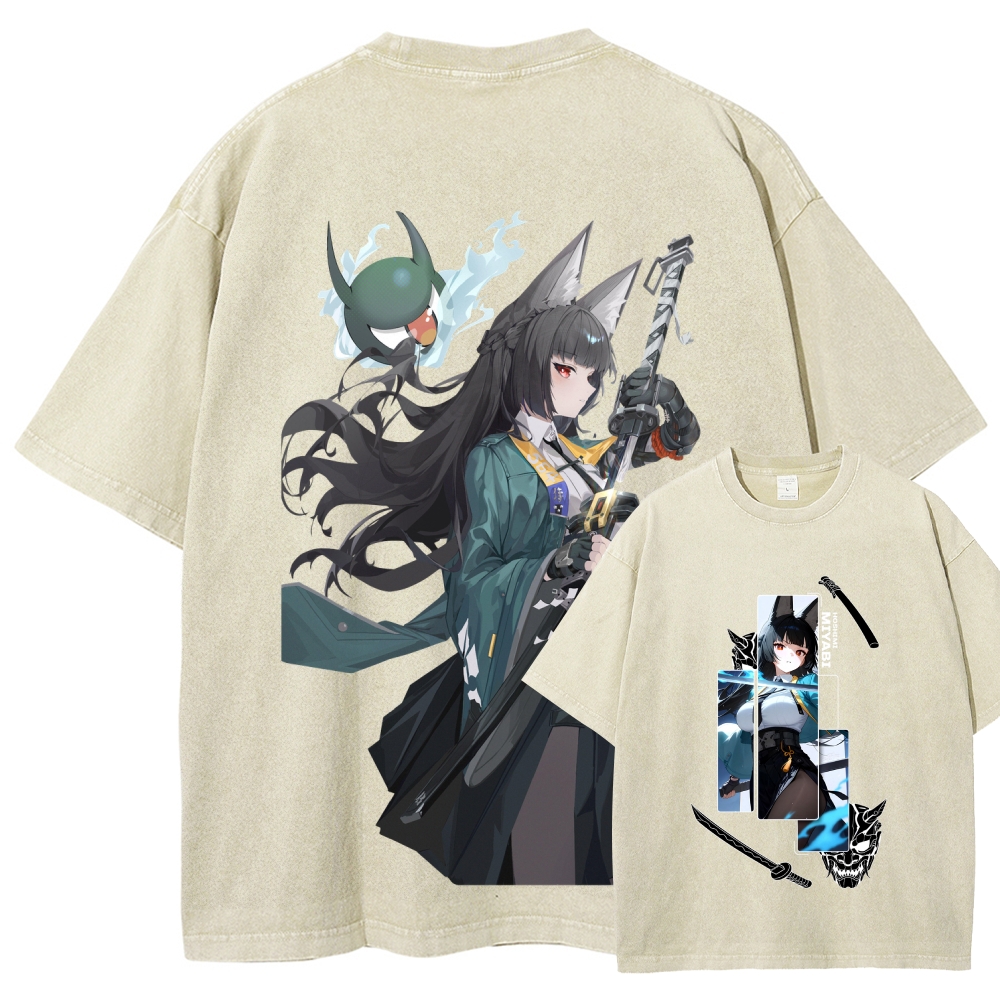 Zenless Zone Zero Unisex Fit Washed T-Shirt 2510016418