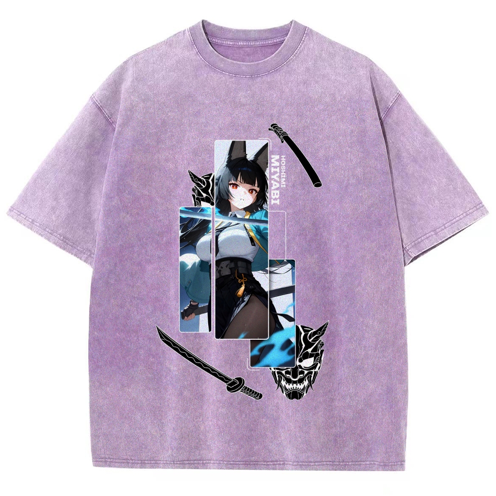 Zenless Zone Zero Unisex Fit Washed T-Shirt 2510016418