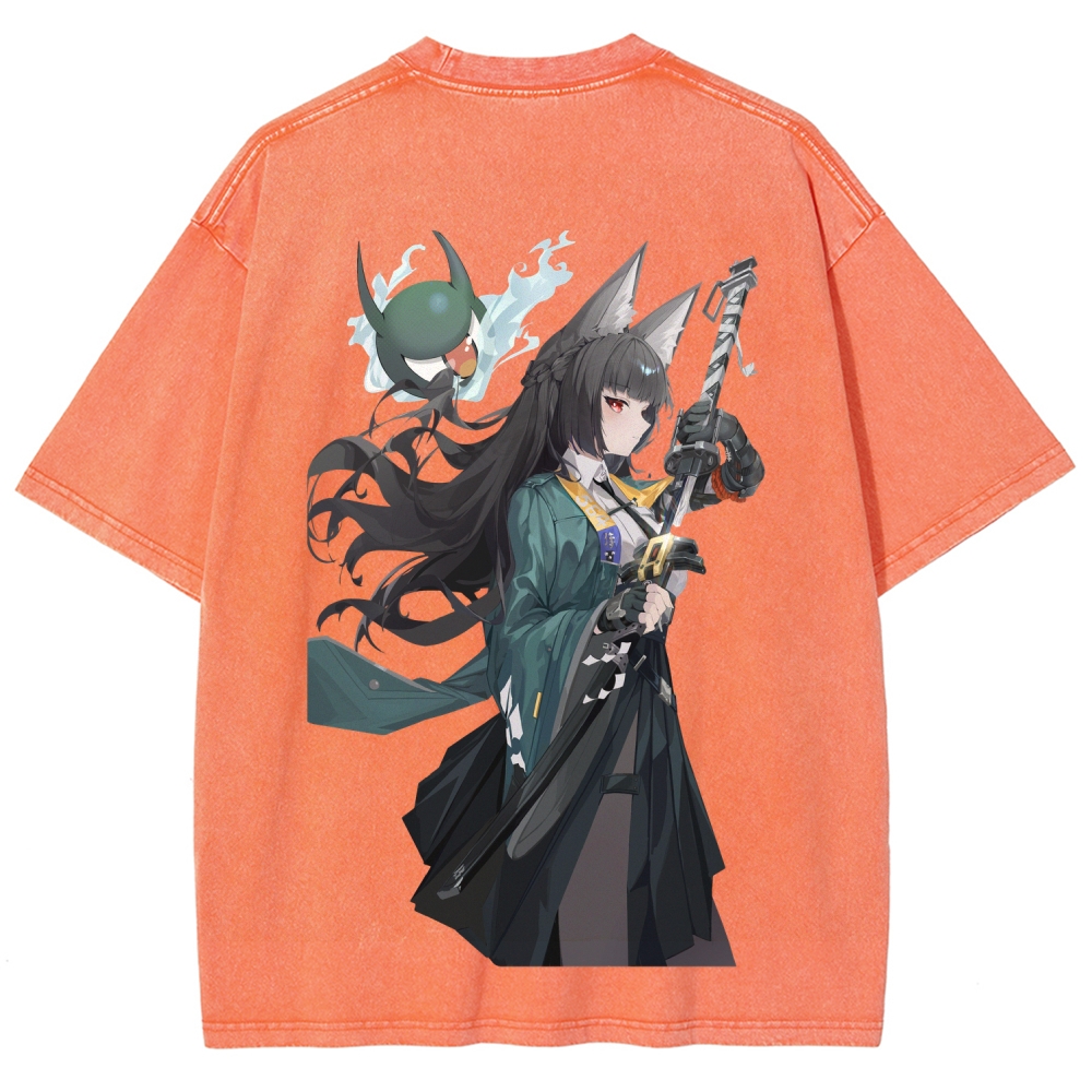 Zenless Zone Zero Unisex Fit Washed T-Shirt 2510016418