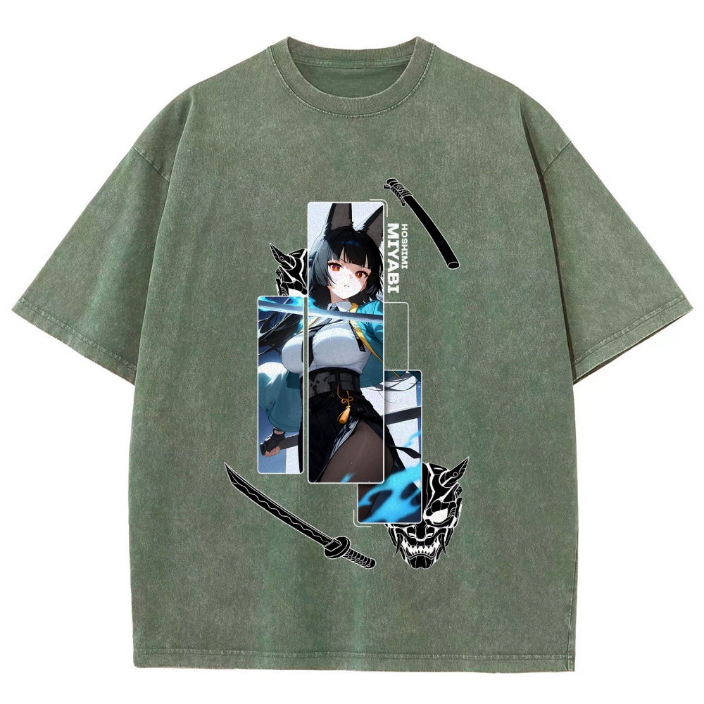 Zenless Zone Zero Unisex Fit Washed T-Shirt 2510016418