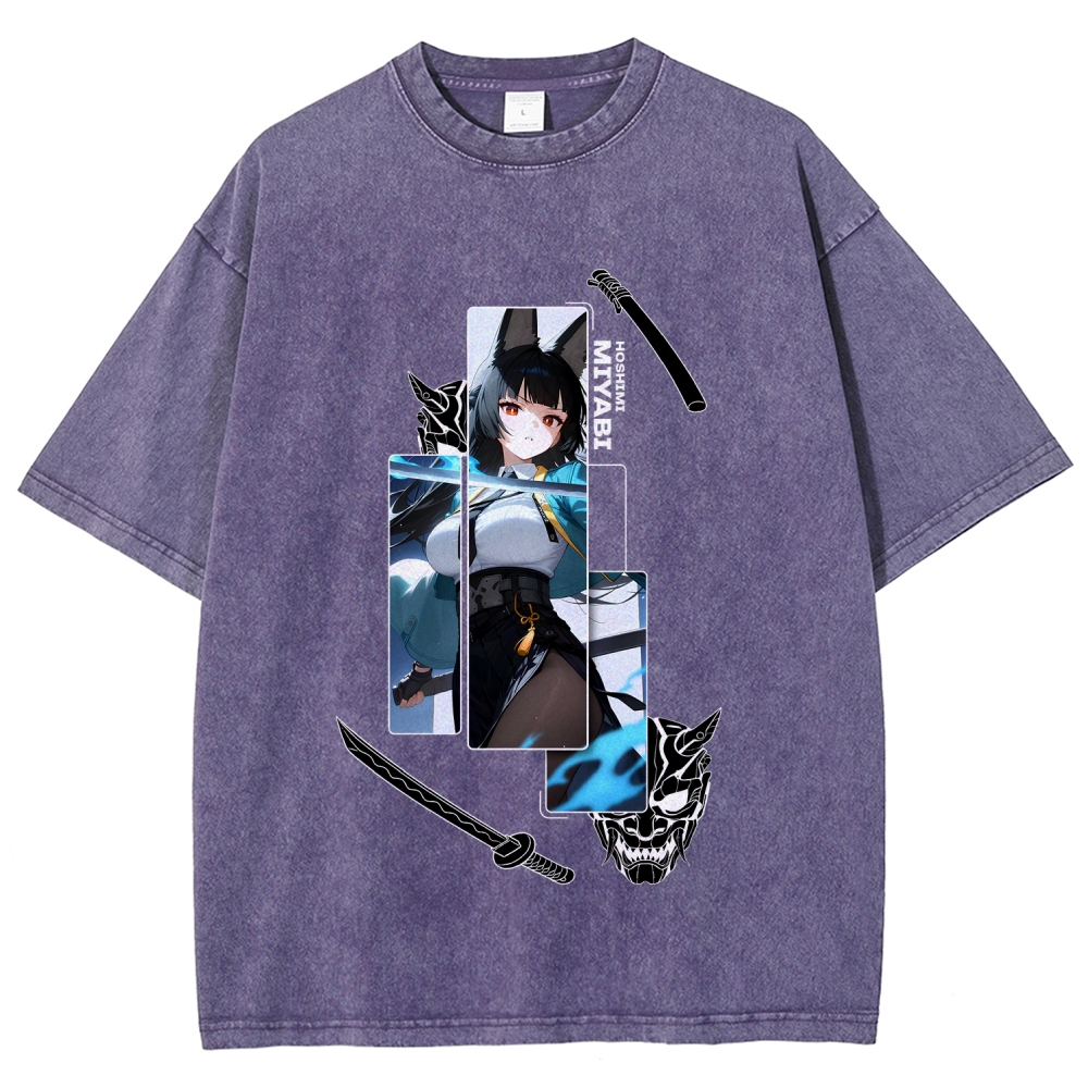 Zenless Zone Zero Unisex Fit Washed T-Shirt 2510016418