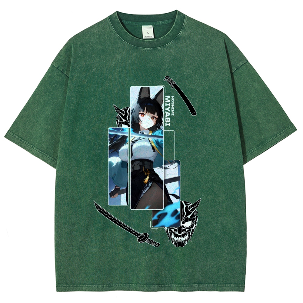 Zenless Zone Zero Unisex Fit Washed T-Shirt 2510016418